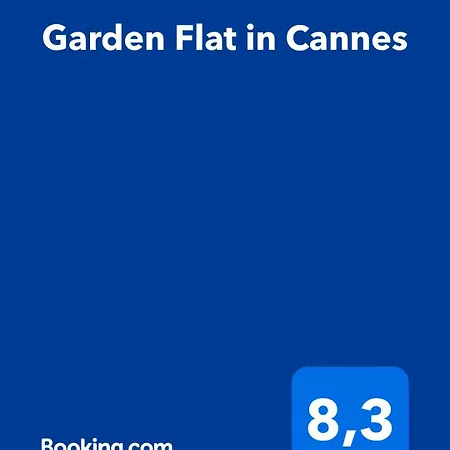 Garden Flat In * Cannes